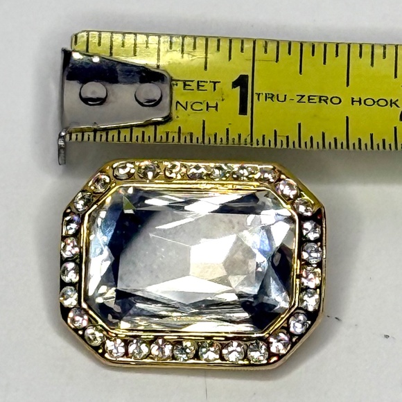 Enormous Crystal Rhinestone Broach - Picture 6 of 7